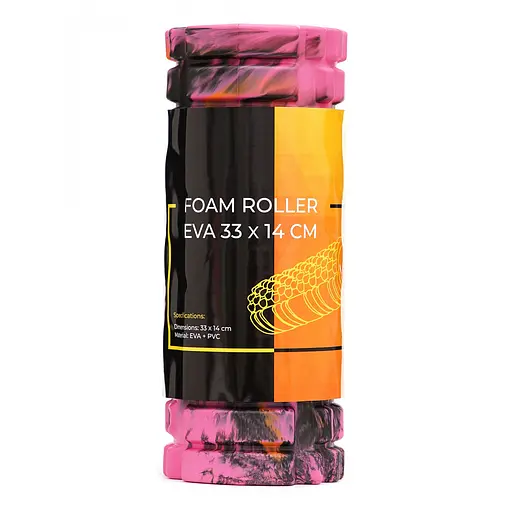 Масажний ролик Cornix EVA Marble Design 33 x 14 см (валик, ролер) XR-0347 - фото 4