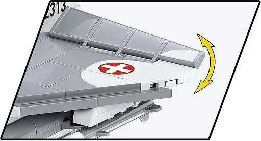 Конструктор COBI літак Mirage IIIS Swiss Air Force 5827 - фото 5