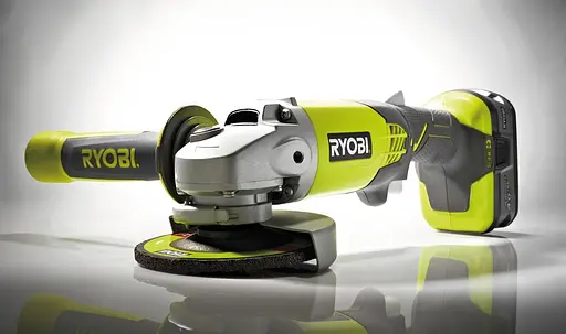 Шлифмашина угловая Ryobi ONE+ R18AG-0 аккумуляторная 18 В без АКБ и ЗУ - фото 2