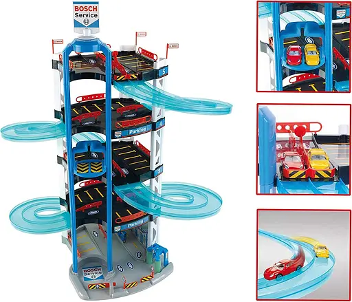 Дитяча автостоянка Klein Bosch Mini з 5 рівнями та 2 машинками (2813) - фото 4