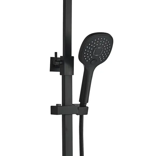 Душова система Globus Lux Termostatic Q VAN-GLQ-0041T-BB, Чорний матовий - фото 3