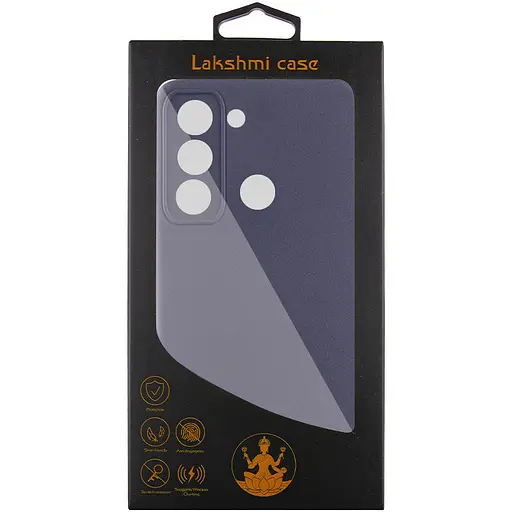Чехол Lakshmi Silicone Cover Full Camera (AAA) для Tecno Spark 8C Серый / Dark Gray - фото 4