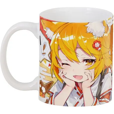 Кружка GeekLand Турботлива 800-річна дружина The Helpful Fox Senko-san mika pikazo FSS 02.02 - фото 1