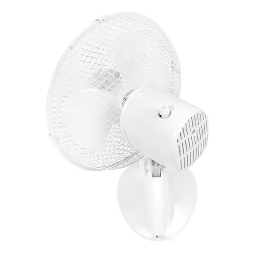 Настольный лопастный вентилятор от сети Rotex RAT01-E Ø 23 см 2 скорости 20Вт пластик/металл Белый - фото 4