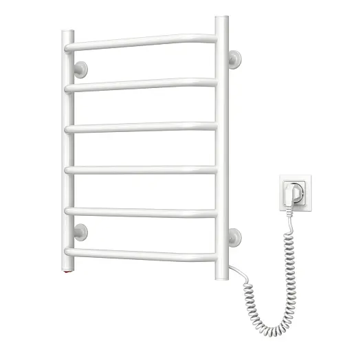 Рушникосушка електрична біла Navin Блюз 480х600 права - фото 2