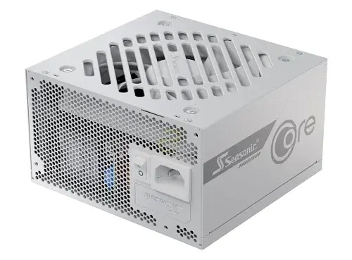 Блок живлення 750 Вт, Seasonic Core GX ATX 3.1, білий, модульний, 80+ золотистий, Active PFC, 12 см HDB, 3xMolex/6xSATA - фото 1