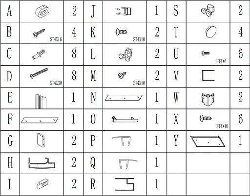 Душевая кабина Bravo NISA N120GB, прямоугольная, без поддона - фото 6