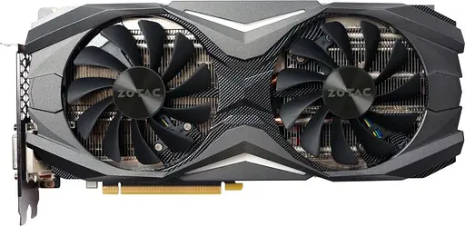 Видеокарта Zotac GTX 1070 8Gb IceStorm (ZT-P10700E-10S) (GDDR5, 256 bit, PCI-E v3.0) Б/у - фото 1