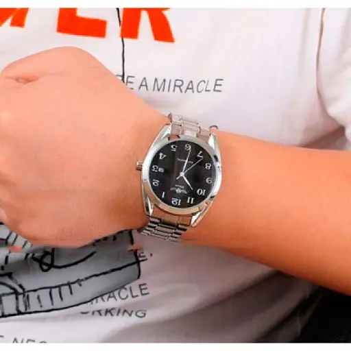 Чоловічий наручний годинник Winner Handsome (Сріблястий) - фото 8