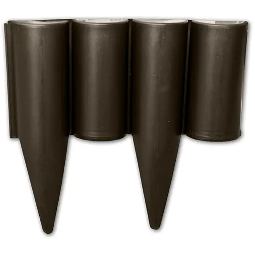 Палісад садовий Bradas PALGARDEN 2,5 м коричневий OBP1202-002BN - фото 1