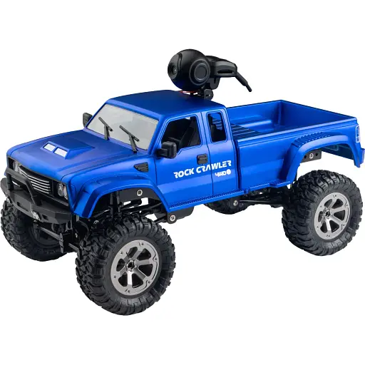 Машинка Otamanko 4x4 полноприводный пикап с камерой синий