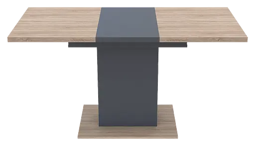 Столовый стол Doros Бостон Дуб Сонома/Графит 150х70х79 (81339362) - фото 4