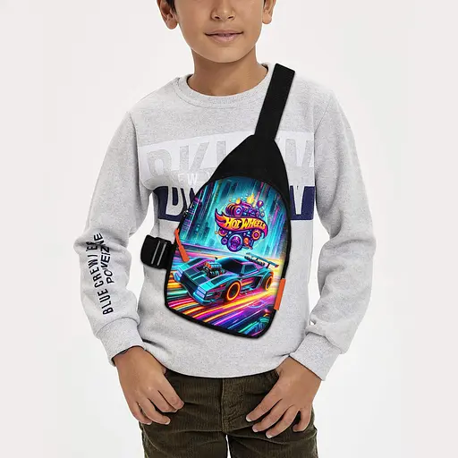 Сумка через плече дитяча Hot Wheels 29х17 см сумка слінг для хлопчика (02253)
