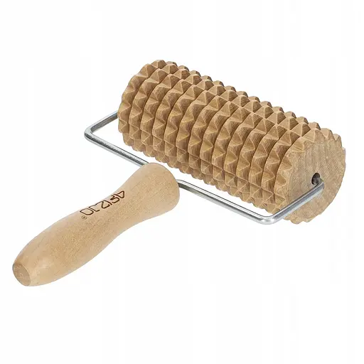 Массажный ролик для тела 4FIZJO ручной, деревянный 4FJ0646 (P-5905973400251) - фото 8