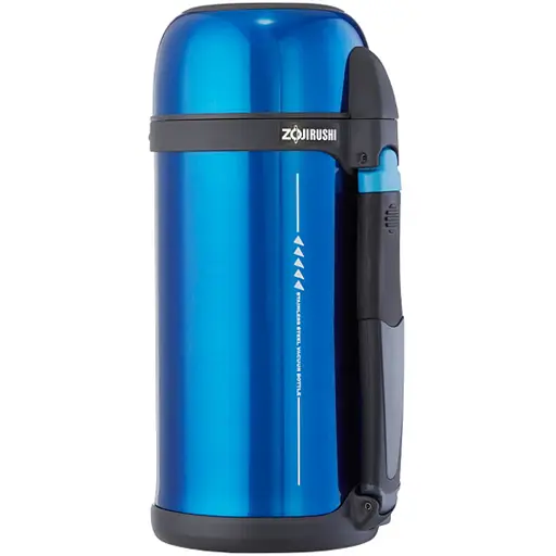 Термос Zojirushi SF-CС15AН 1.5 л (складна ручка+ремінець) Синій