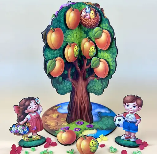 Гра на липучках Пори року абрикоса