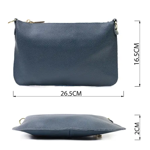 Кожаная женская сумка Vintage 26.5х16.5х2 см sum0026594 - фото 3