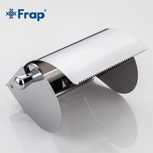 Тримач для туалетного паперу хром Frap F501 1/20 Хром - фото 5