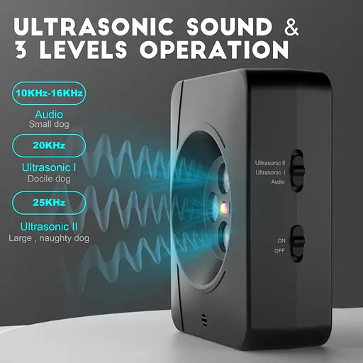 Антигавкіт для собак ультразвуковий стаціонарний з вибором частоти Pet K3 (101045) - фото 4