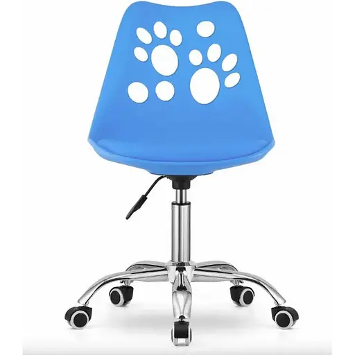 Офісне крісло Leobert Print синій - фото 4