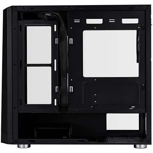 Корпус 1stPlayer FD5-M-BK-4F1 без блока питания, черный (FD5-M-BK-4F1) - фото 5