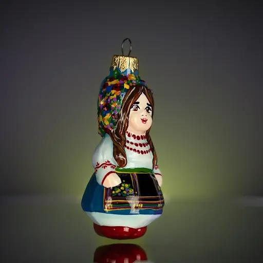 Ялинкова прикраса Різдвяні історії Подоляночка скло (4820001154849) - фото 3