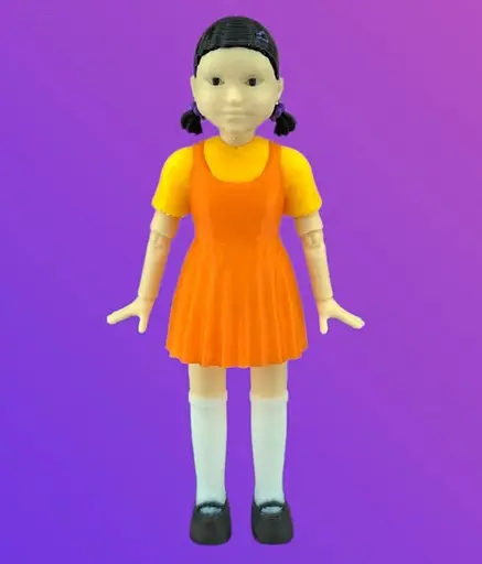 3D Іграшка Герой Гра в Кальмара Му Ґун Хва, 10 см - фото 2