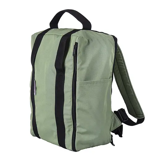 Рюкзак-антивор OOLOO Кенгуру 40x30x20 см,оливково-травяной 414/861