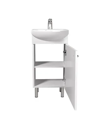 Тумба Мойдодир Фокус 40 з умивальником Solo 40 Білий - фото 3