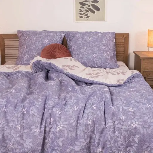 Комплект постільної білизни Viluta євро ранфорс 22194 100% бавовна - фото 2