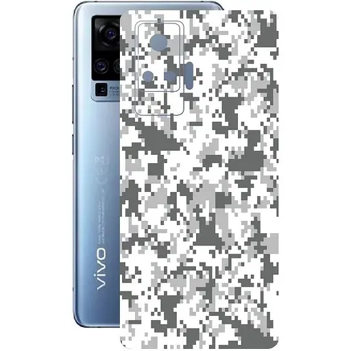 Защитная пленка StatusSKIN для Vivo X51 5G Корпус Винил Пиксель 3 - фото 1