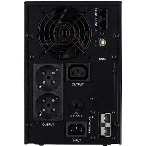 Линейно-интерактивный ИБП 2E PS500L, 500VA/300W, на внешние АКБ 12В, 2xSchuko+1xC13 (2E-PS500L) - фото 3