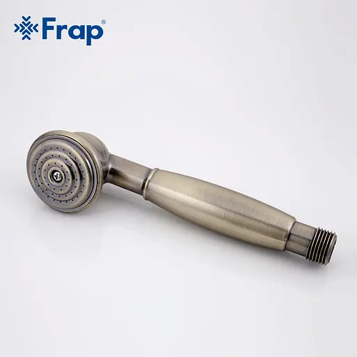 F3019-4 Змішувач для ванни двохвент. короткий лит.гусак шток.перемикач бронза Frap 1/8 Бронза - фото 5