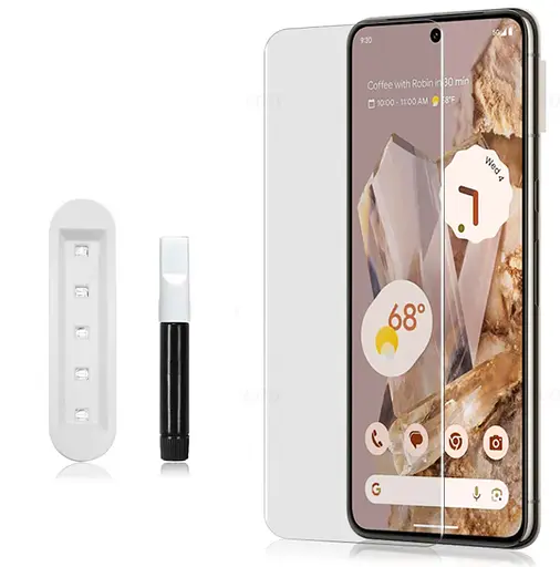 Захисне скло DK для Google Pixel 8 Pro UV Curved 017280 clear 2 шт. - фото 5