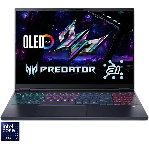 Ноутбук Acer Predator Helios Neo 16S AI PHN16S-71-916K Ultra 9 275HX la 54GHz,32GB DDR5,1TB,RTX 5070