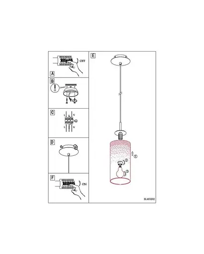 Підвісний світильник Eglo 85977 Troy 3 - фото 3