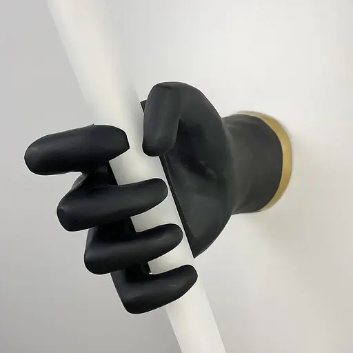 Індустріальне бра у гіпсовому корпусі Арт. WS 050/500 BK Line F - фото 2