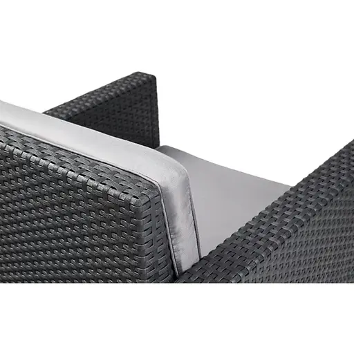 Комплект садовой мебели Allibert Keter Monaco set серый - фото 10