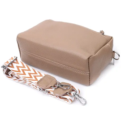 Кожаная женская сумка Vintage 22.5х13х9 см sum0026598 - фото 7