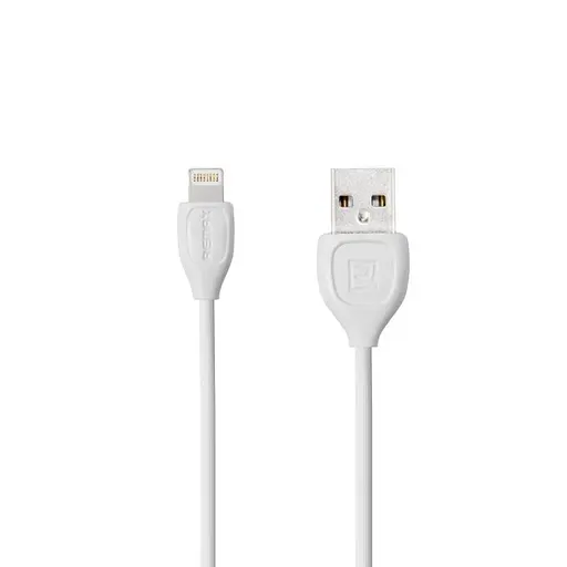 USB-Кабель лайтінг Remax Lesu RC -050i для iPhone 5, 6, 7, 8 X White 1 м - фото 1