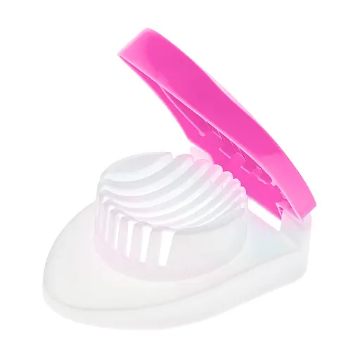 Яйцерізка овочерізка для нарізування слайсами, соломкою й кубиками яєць овочів грибів MagicKitchen, Kitchen Master Білий 87005 - фото 3