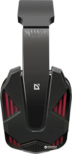 Ігрові навушники Defender Warhead G-260 1.8 м (Червоно-чорні) - фото 3