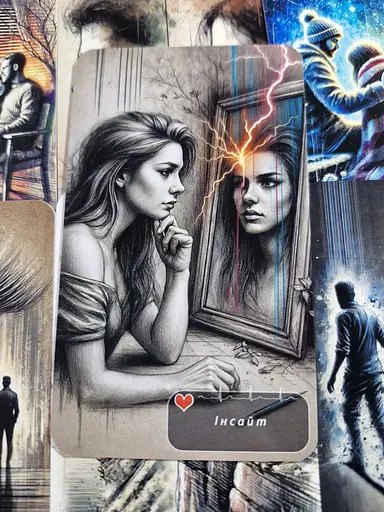 Карты Оракул Он и она 55 шт - фото 6