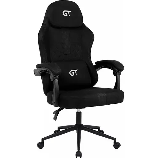 Геймерське крісло GT Racer (X-2326 Fabric Black) - фото 2