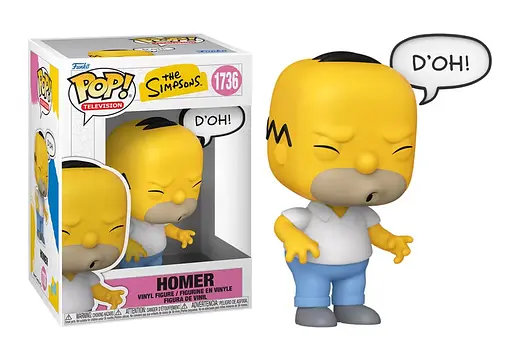 Фігурка Funko Pop Сімпсони Гомер The Simpsons Homer 10 см FP S H 1736