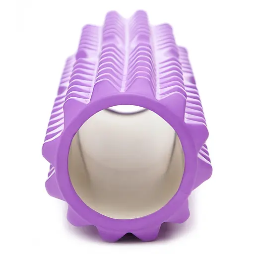 Масажний ролик Cornix EVA 45 x 14 см (валик, ролер) XR-0333 Violet - фото 5