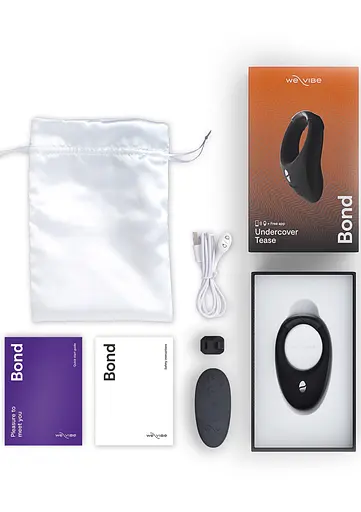 Эрекционное кольцо We-Vibe Bond черный - фото 7