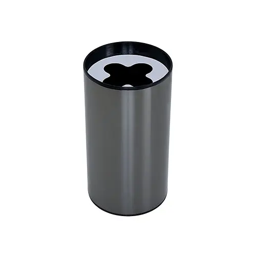 Стакан для зубных щеток BISK SHINE, антрацит (07967)