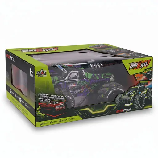 Радиоуправляемая трюковая машина RQ 3039-02, роликовые колеса, аккумулятор 3.7V, пульт 2.4G, свет, звук, музыка, Черная - фото 2