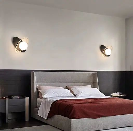 Бра з білим матовим або прозорим плафоном Line F Арт. WDE17/1 - фото 6